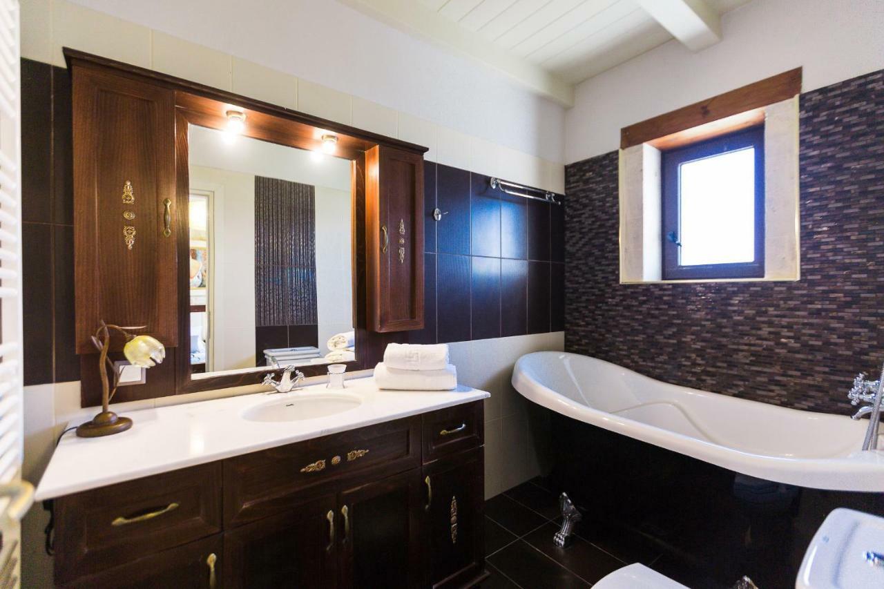 Caramel Villa, With 40M2 Pool & Spa Whirlpool, By Thinkvilla Panormos  Экстерьер фото