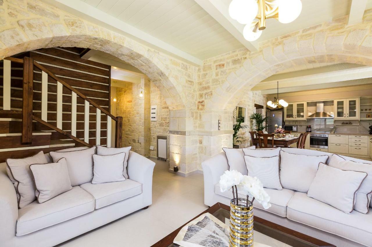 Caramel Villa, With 40M2 Pool & Spa Whirlpool, By Thinkvilla Panormos  Экстерьер фото